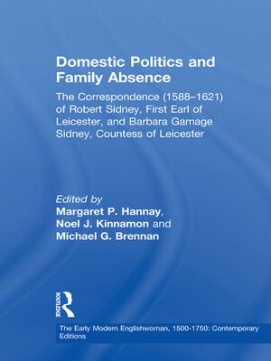 cover image of Domestic Politics and Family Absence